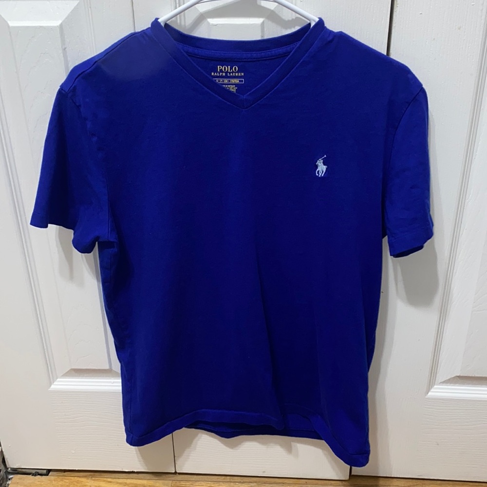 POLO; Tee; Blue; Small